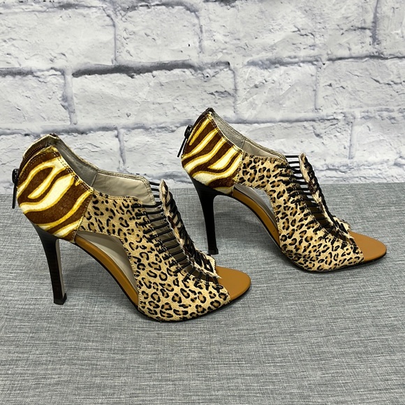 Nine West Safari Print Heels - Picture 1 of 7